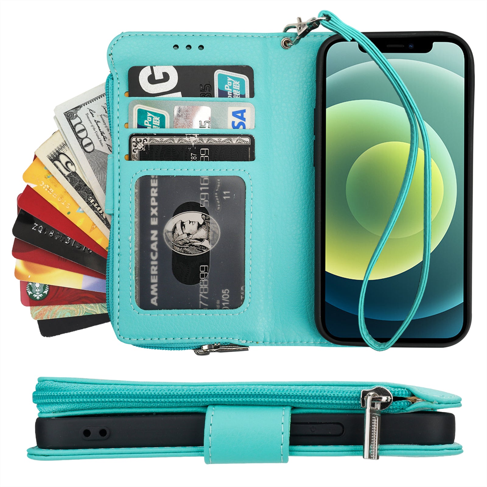 Big Space Power Wallet Case  for iPhone 12/12 Pro – onetop