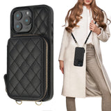 Crossbody Zipper Handbag Wallet Case | for iPhone 16 Pro Max