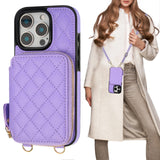 Crossbody Zipper Handbag Wallet Case | for iPhone 16 Pro