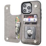 Leather Wallet Card Holder Case | for iPhone 16 Pro Max